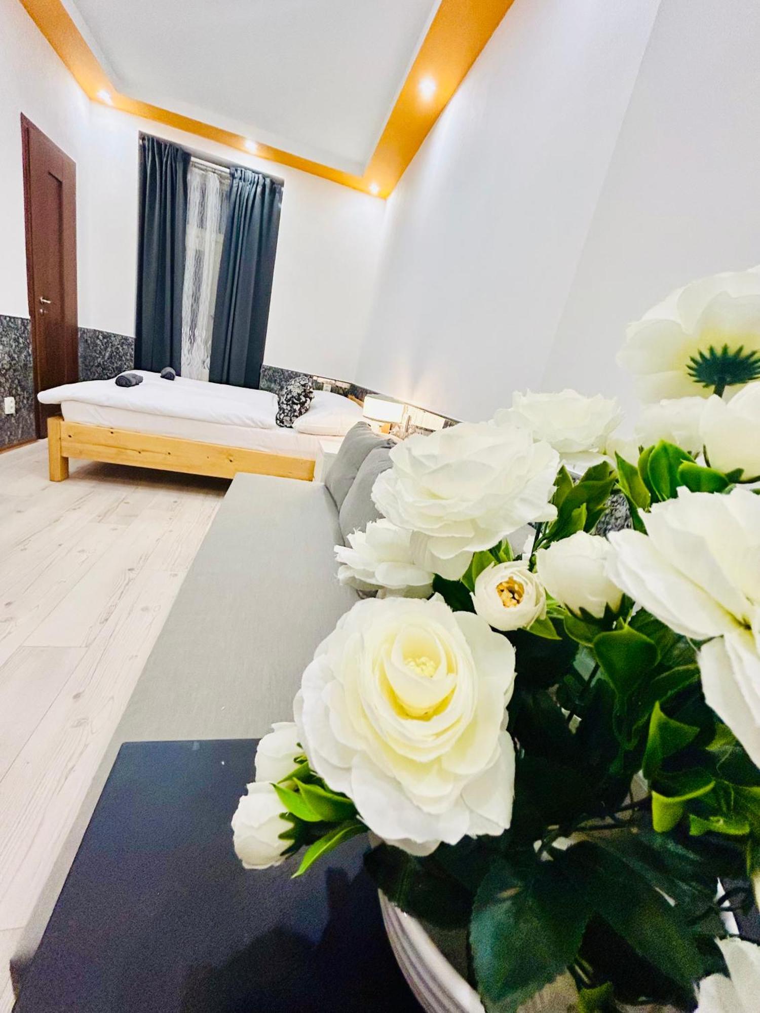 Modern Spacious Apartment In Center Prag Exteriör bild